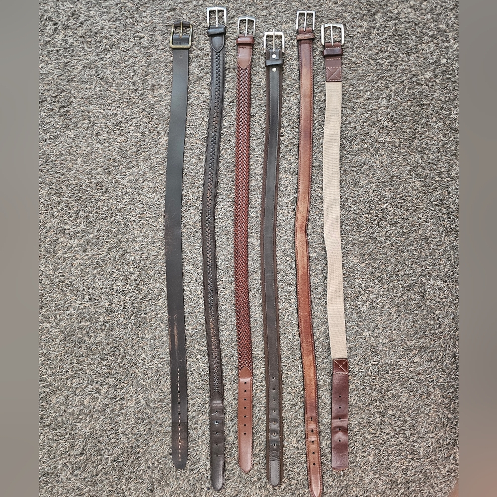 Men's Leather Belt Collection